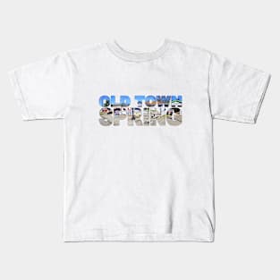 SPRING - Old Town Houston TX USA Gift Shops Kids T-Shirt